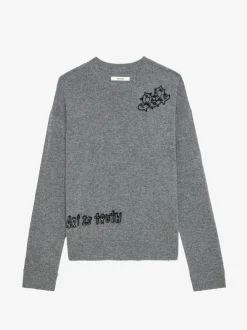 Store Zadig & Voltaire Marko Sweater Grismoyen